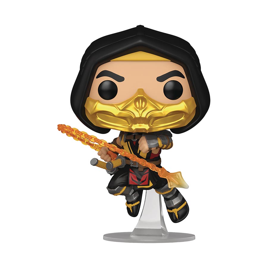 POP Games Mortal Kombat 11 Fatality Scorpion Vinyl Figure