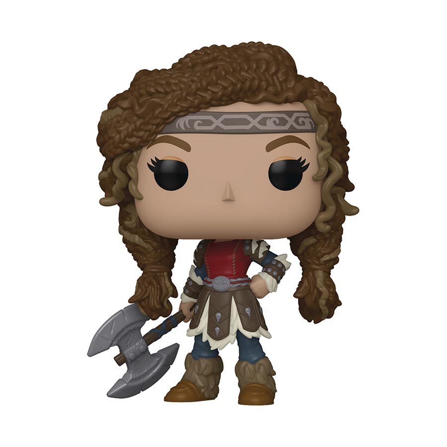 POP Movies How To Train Your Dragon (Live Action) Astrid With Axe Vinyl Figure