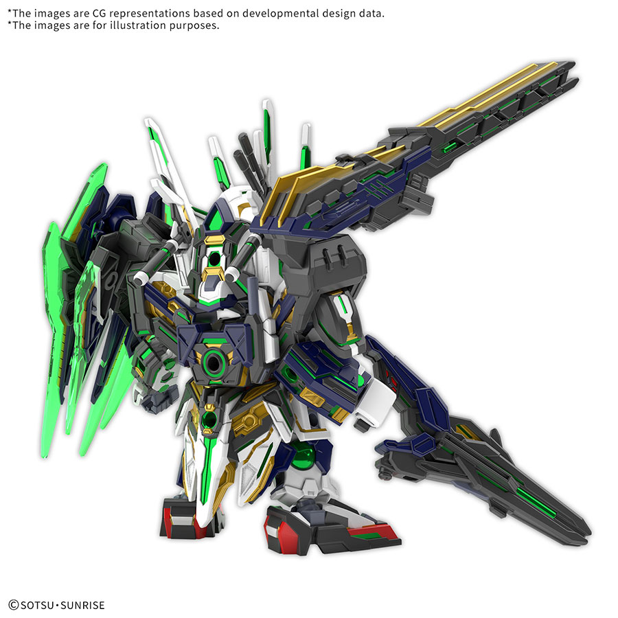 SD Gundam World Heroes Kit #38 SDW Heroes Captain Qan[T] GF