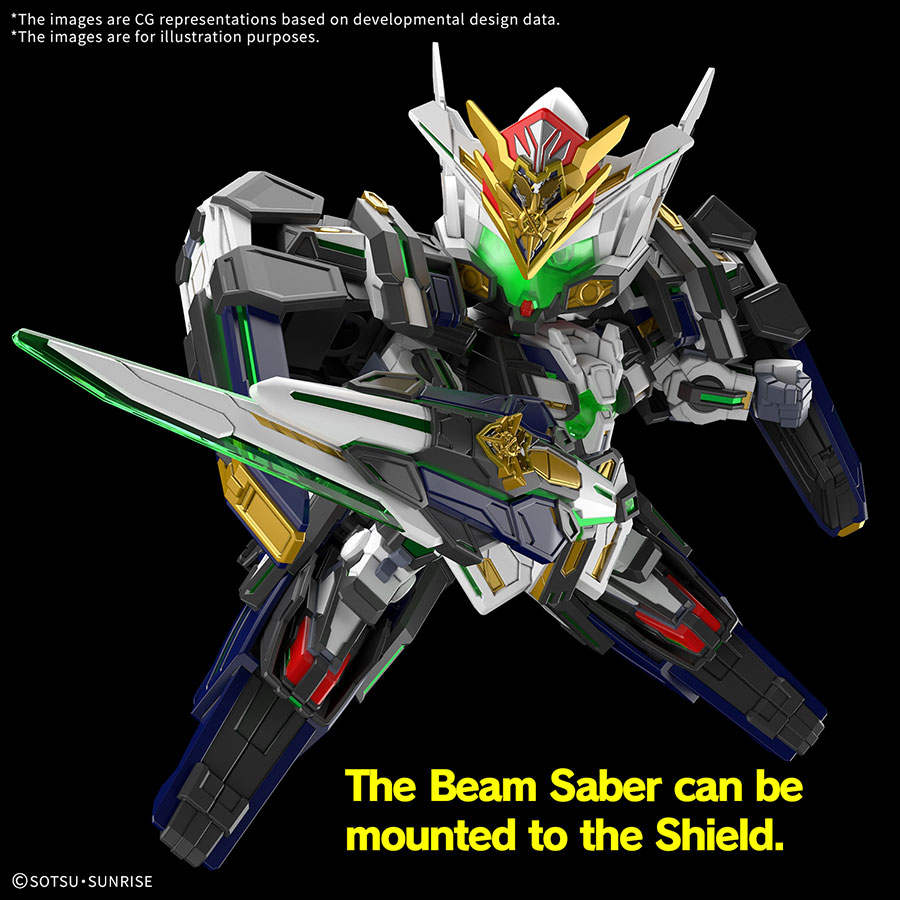 SD Gundam World Heroes Kit #39 SDW Heroes GF Gundam Astraea Type-B