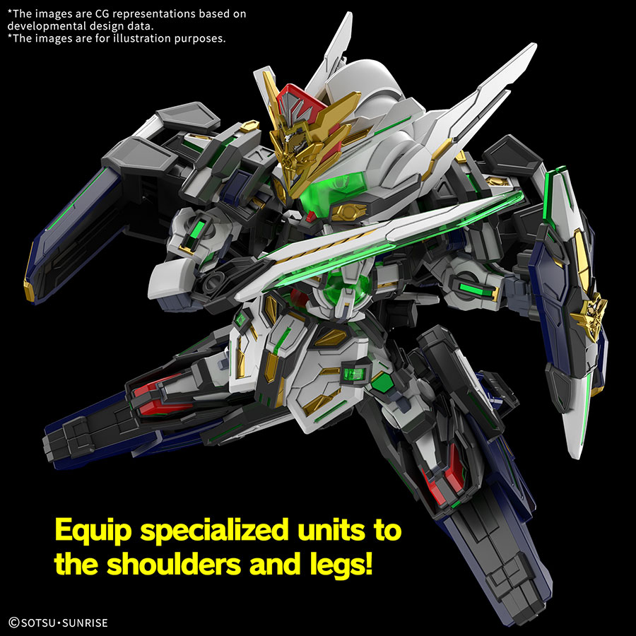 SD Gundam World Heroes Kit #39 SDW Heroes GF Gundam Astraea Type-B