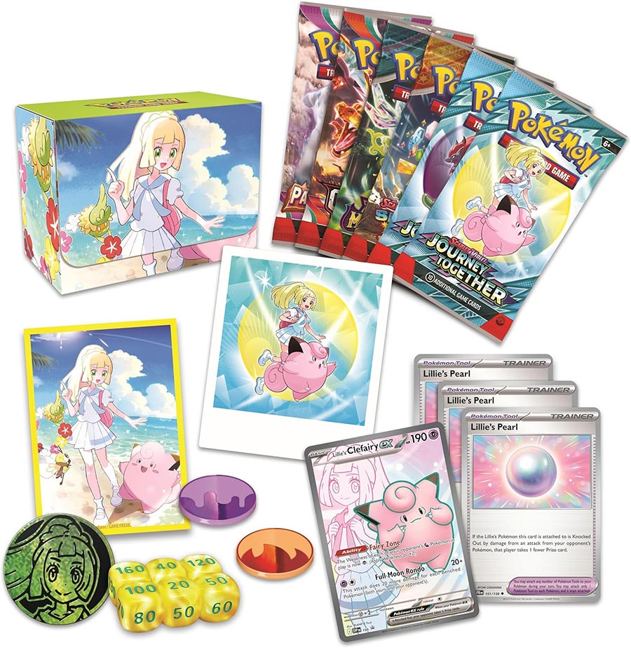 Pokemon Lillie Premium Tournament Collection Display