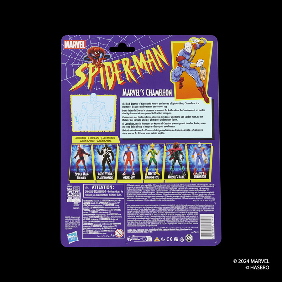 Marvel Legends Spider-Man Chameleon 6-Inch Action Figure