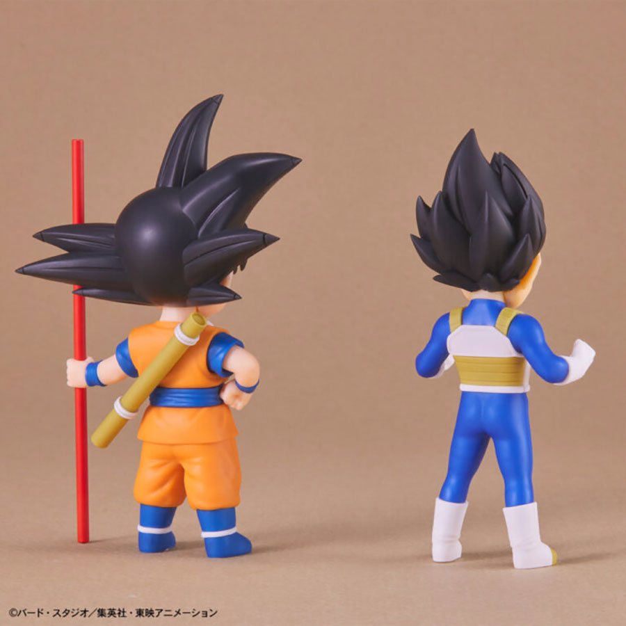Dragon Ball Daima Model Kit - Son Goku (Mini) & Vegeta (Mini)