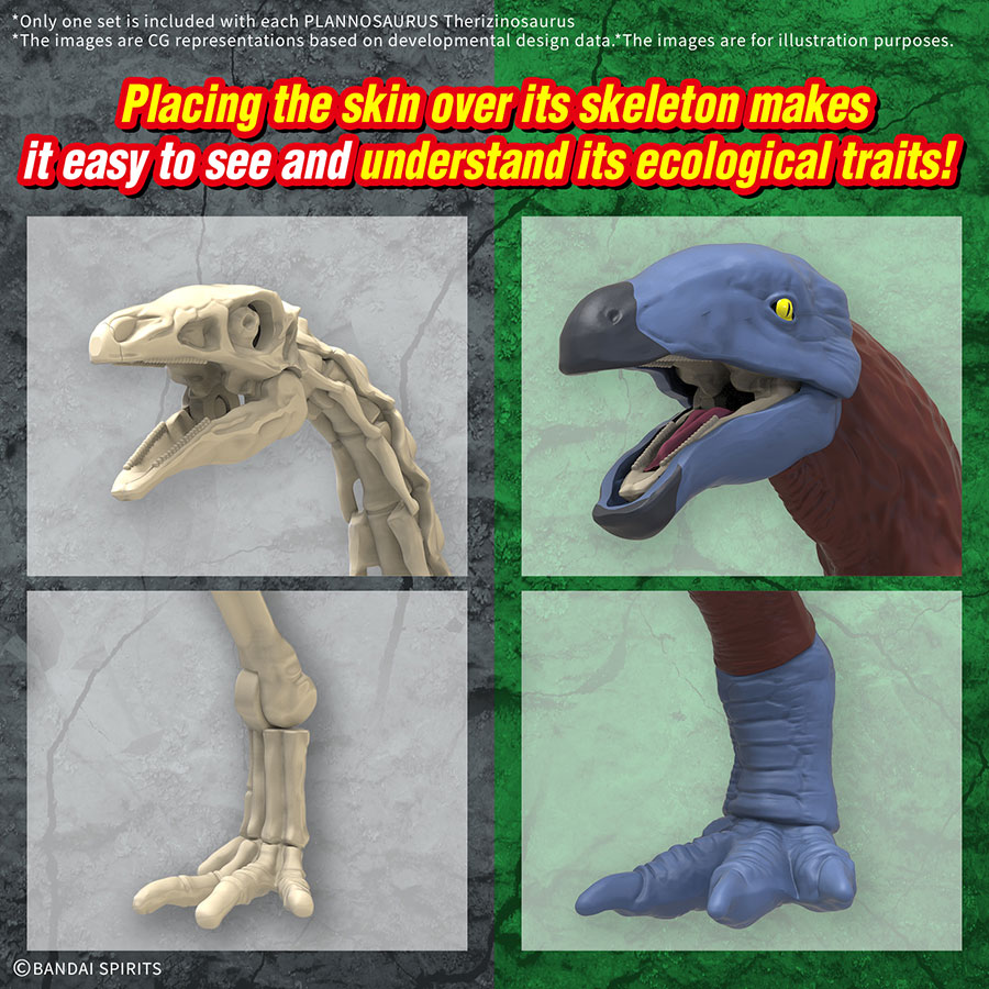 Plannosaurus Plastic Model Kit #11 Therizinosaurus