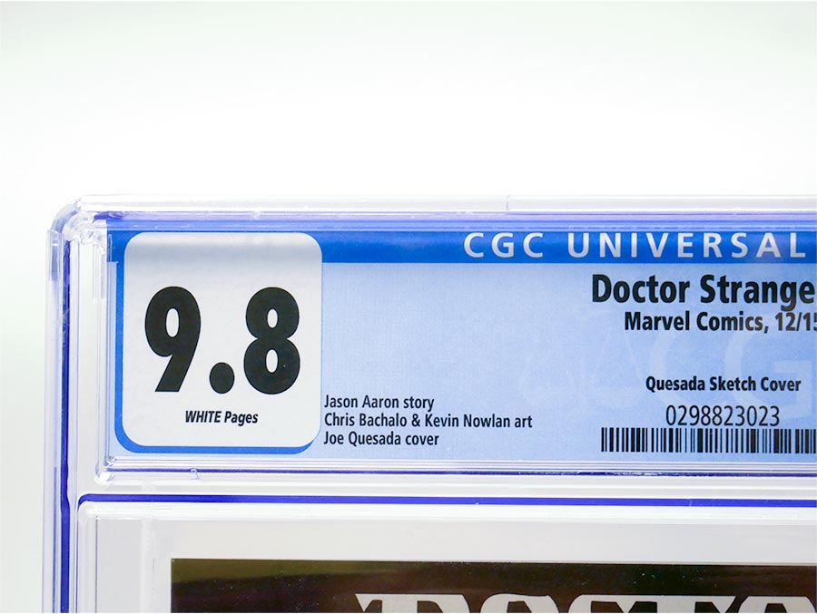 Doctor Strange Vol 4 #1 Cover N CGC 9.8 Incentive Joe Quesada Sketch Variant Cover