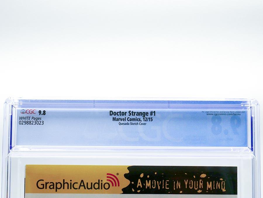 Doctor Strange Vol 4 #1 Cover N CGC 9.8 Incentive Joe Quesada Sketch Variant Cover