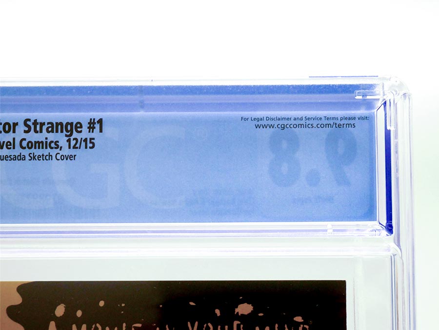 Doctor Strange Vol 4 #1 Cover N CGC 9.8 Incentive Joe Quesada Sketch Variant Cover