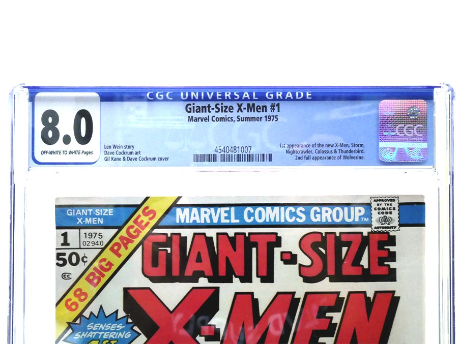 Giant Size X-Men #1 Cover K CGC 8.0