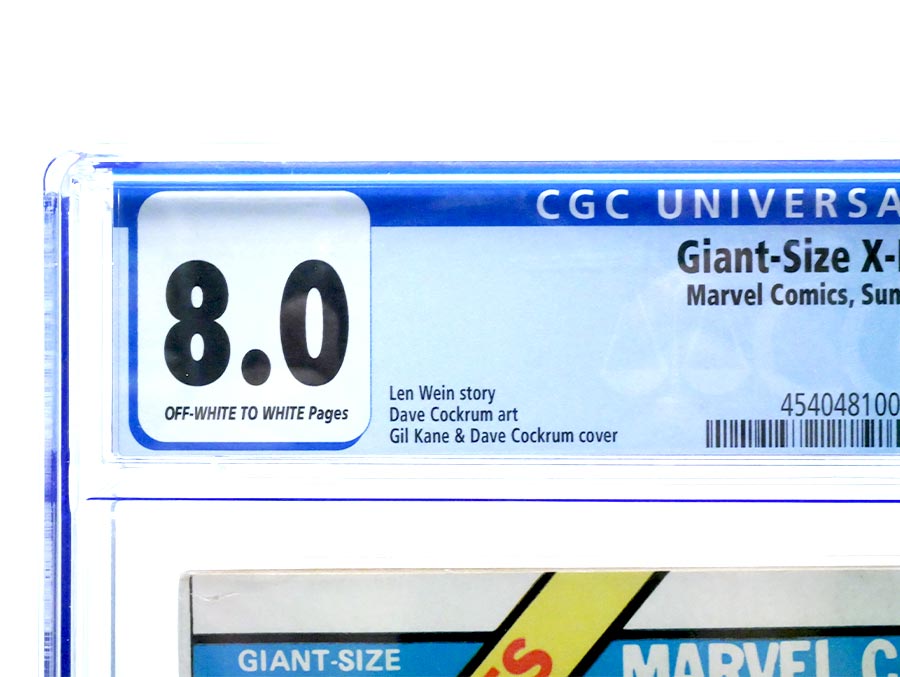 Giant Size X-Men #1 Cover L CGC 8.0
