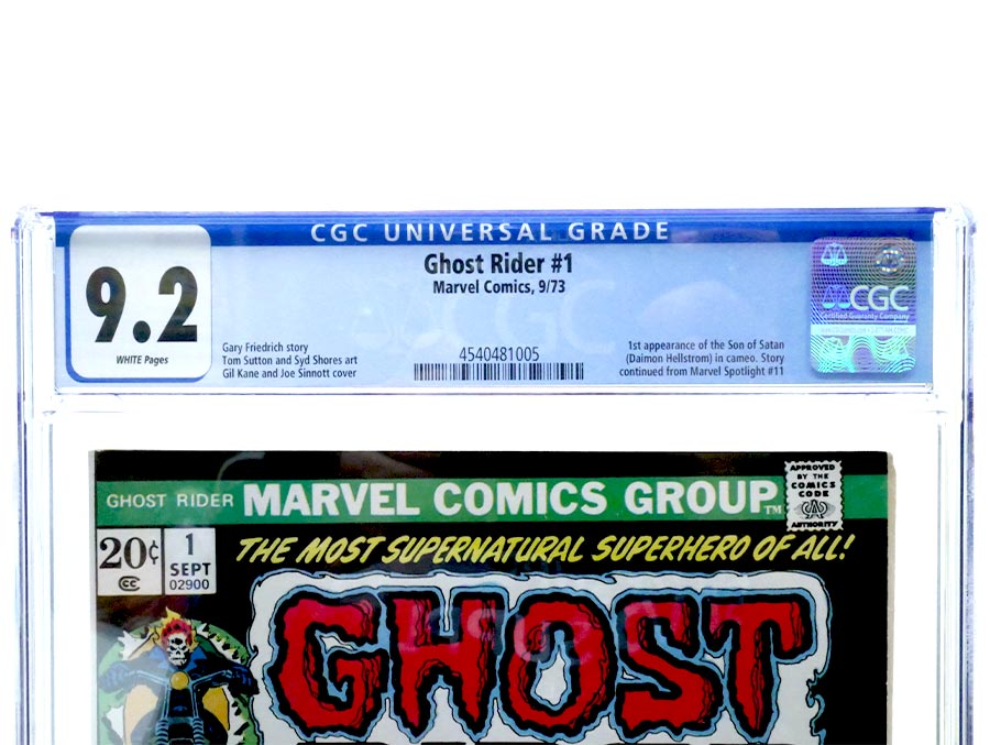 Ghost Rider #1 Cover B CGC 9.2