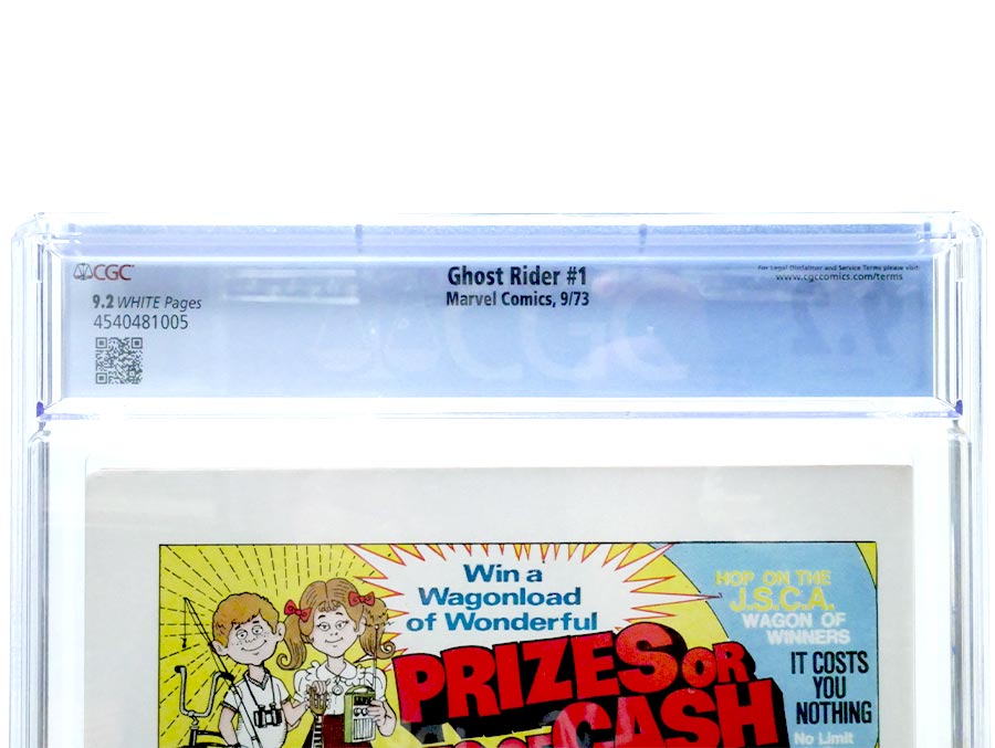 Ghost Rider #1 Cover B CGC 9.2