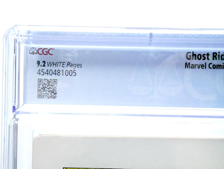 Ghost Rider #1 Cover B CGC 9.2