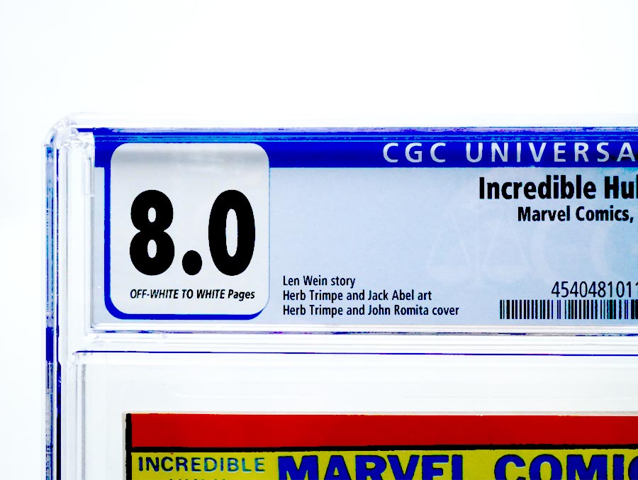 Incredible Hulk #181 Cover L CGC 8.0 1st Ptg