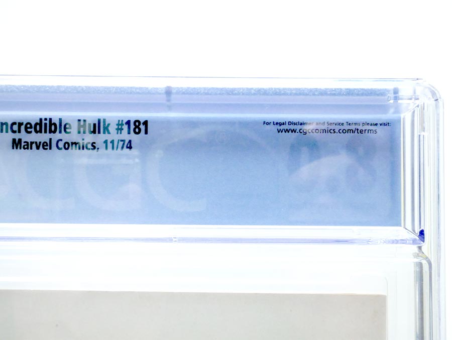 Incredible Hulk #181 Cover L CGC 8.0 1st Ptg