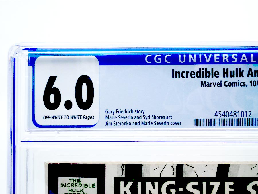 Incredible Hulk King Size Special #1 Cover C CGC 6.0