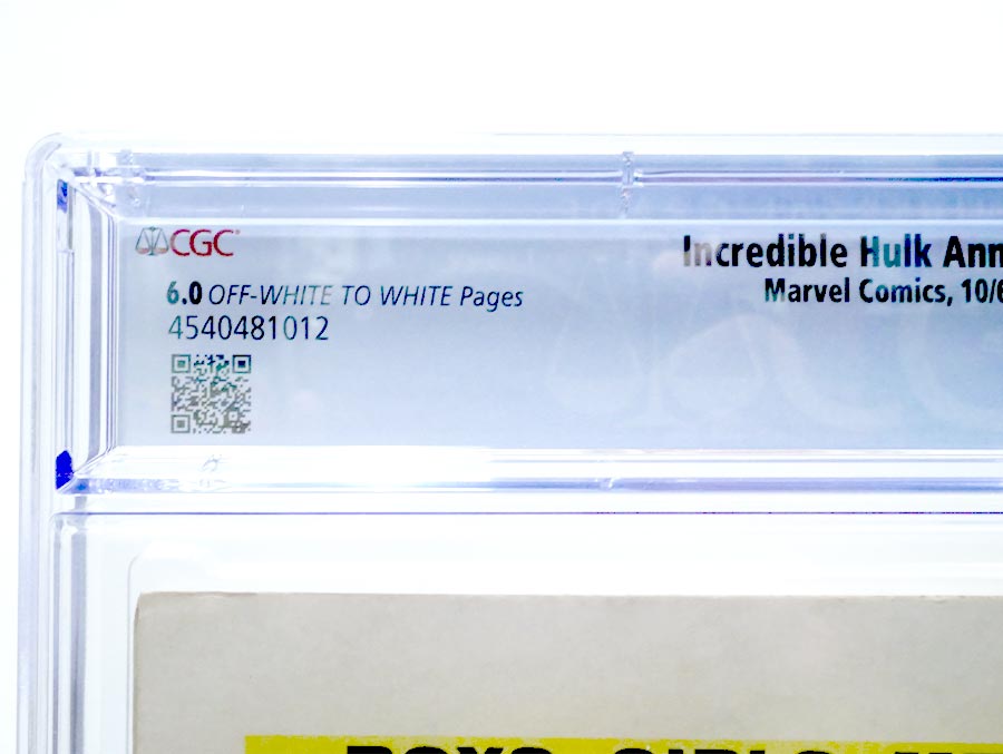 Incredible Hulk King Size Special #1 Cover C CGC 6.0