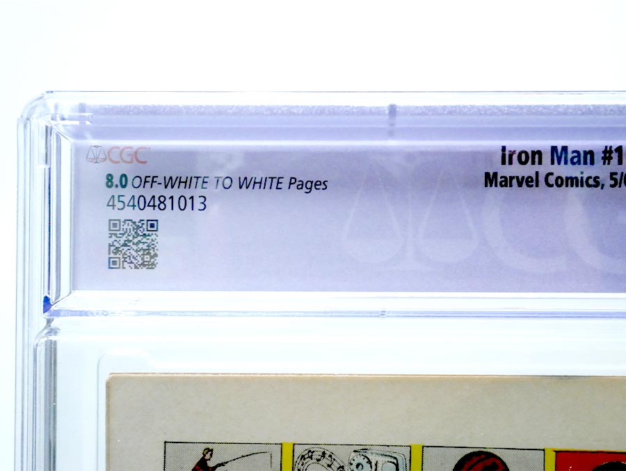 Iron Man #1 Cover G CGC Restored 8.0