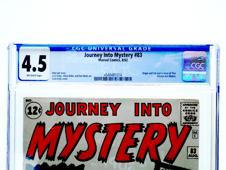 Journey Into Mystery #83 Cover D CGC 4.5