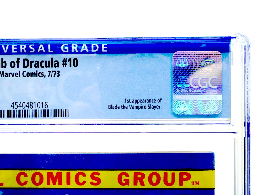 Tomb Of Dracula #10 Cover D CGC 8.0
