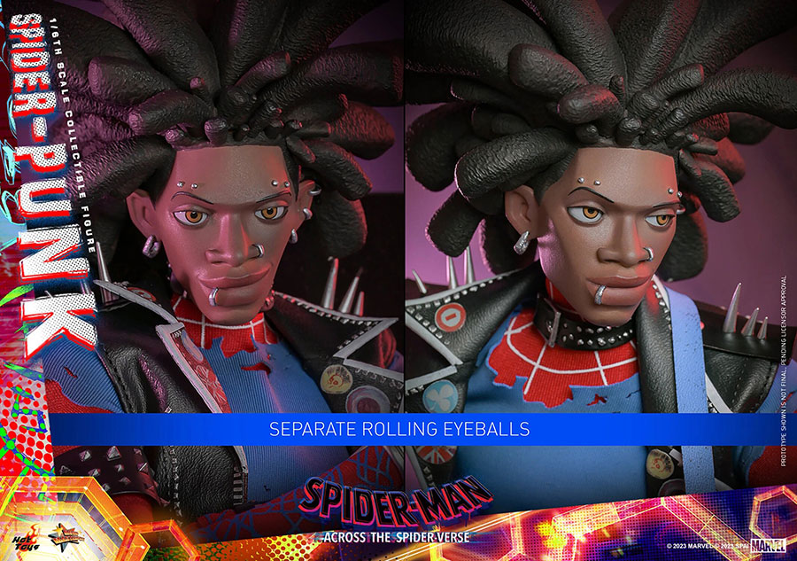 Marvel Spider-Man Across The Spider-Verse Spider-Punk Sixth Scale Figure