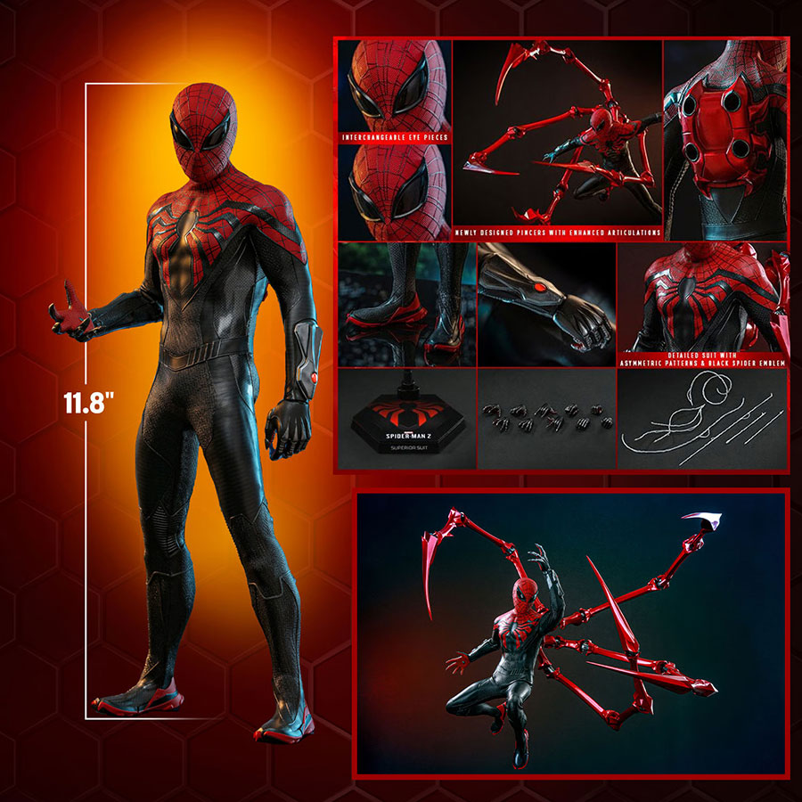 Marvel Peter Parker (Superior Suit) Sixth Scale Figure