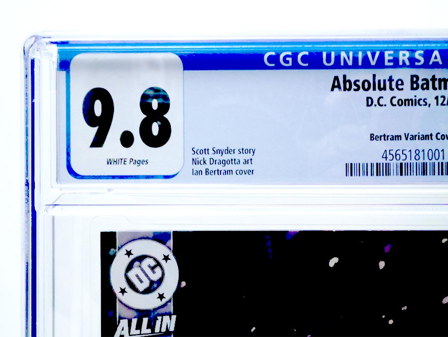Absolute Batman #1 Cover Z-I Incentive Ian Bertram Card Stock Variant Cover (DC All In) CGC 9.8