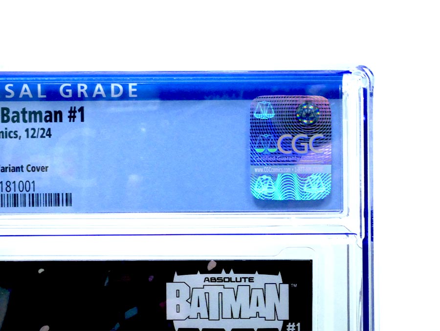 Absolute Batman #1 Cover Z-I Incentive Ian Bertram Card Stock Variant Cover (DC All In) CGC 9.8