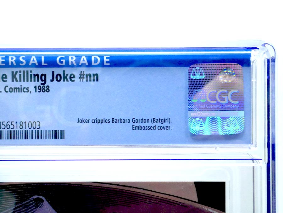 Batman The Killing Joke Cover P 1st Ptg CGC 9.8