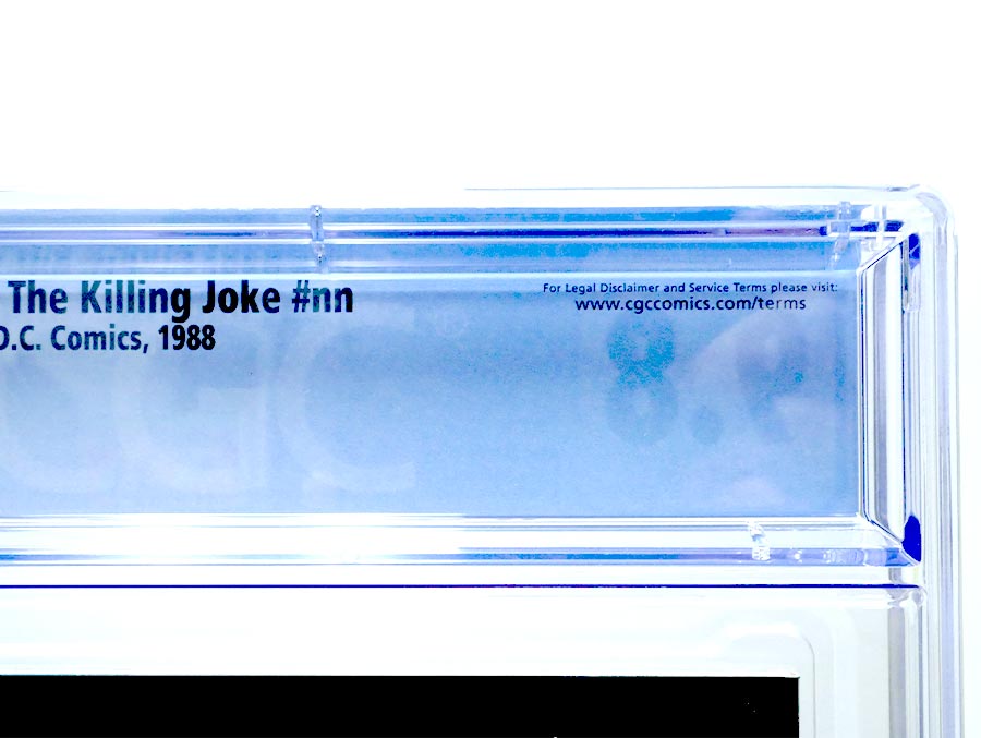 Batman The Killing Joke Cover P 1st Ptg CGC 9.8