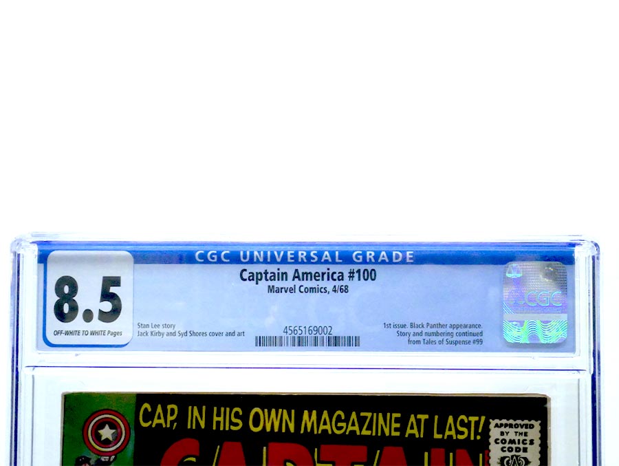 Captain America Vol 1 #100 Cover C CGC 8.5