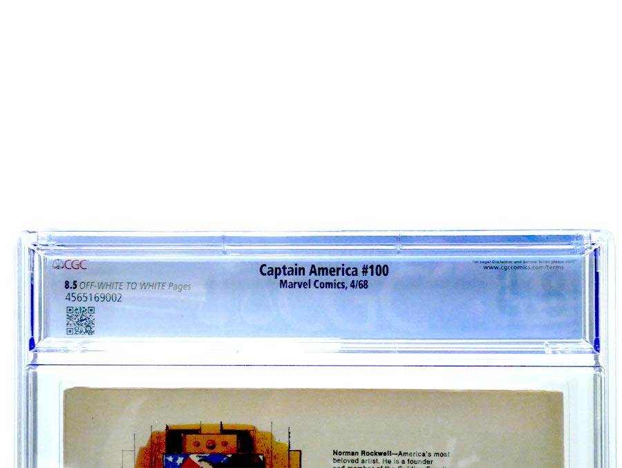 Captain America Vol 1 #100 Cover C CGC 8.5