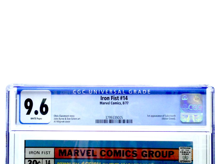 Iron Fist #14 Cover D CGC 9.6