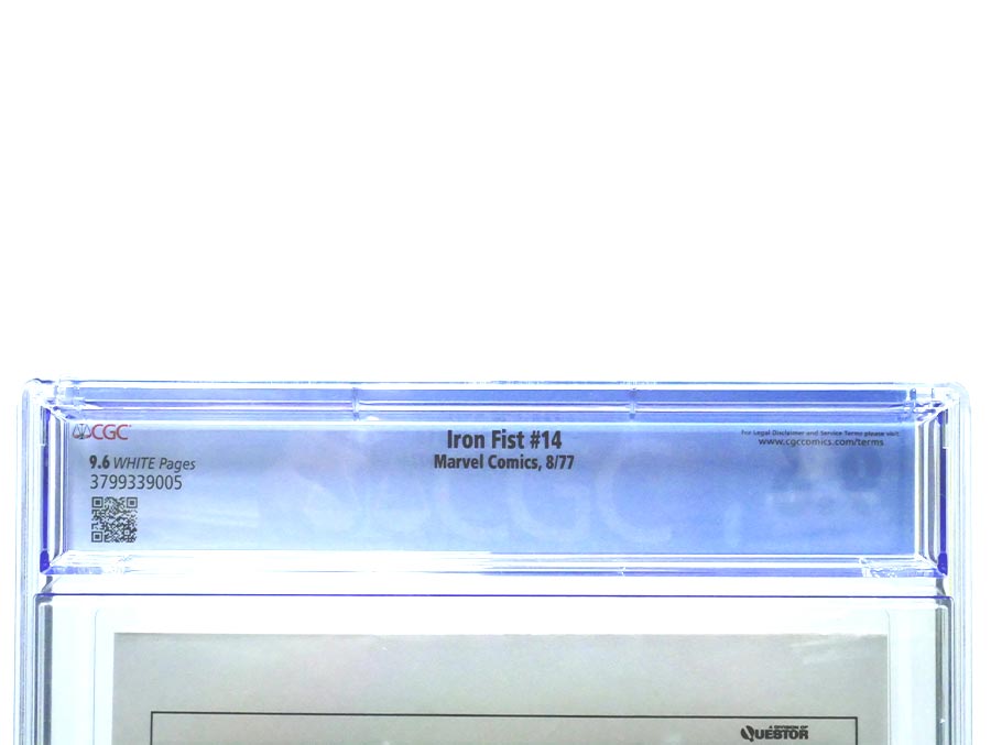 Iron Fist #14 Cover D CGC 9.6