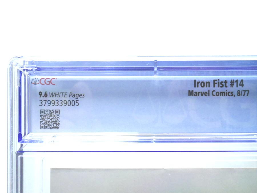 Iron Fist #14 Cover D CGC 9.6