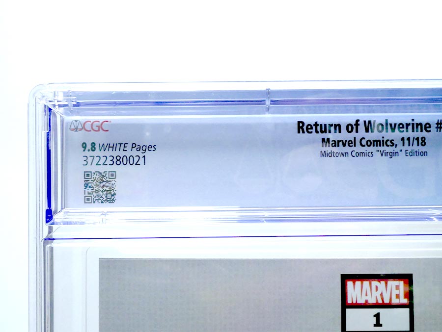 Return Of Wolverine #1 Midtown Exclusive Cover G NYCC Joe Jusko Virgin Variant Cover CGC 9.8