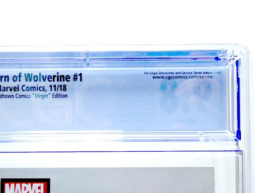 Return Of Wolverine #1 Midtown Exclusive Cover G NYCC Joe Jusko Virgin Variant Cover CGC 9.8