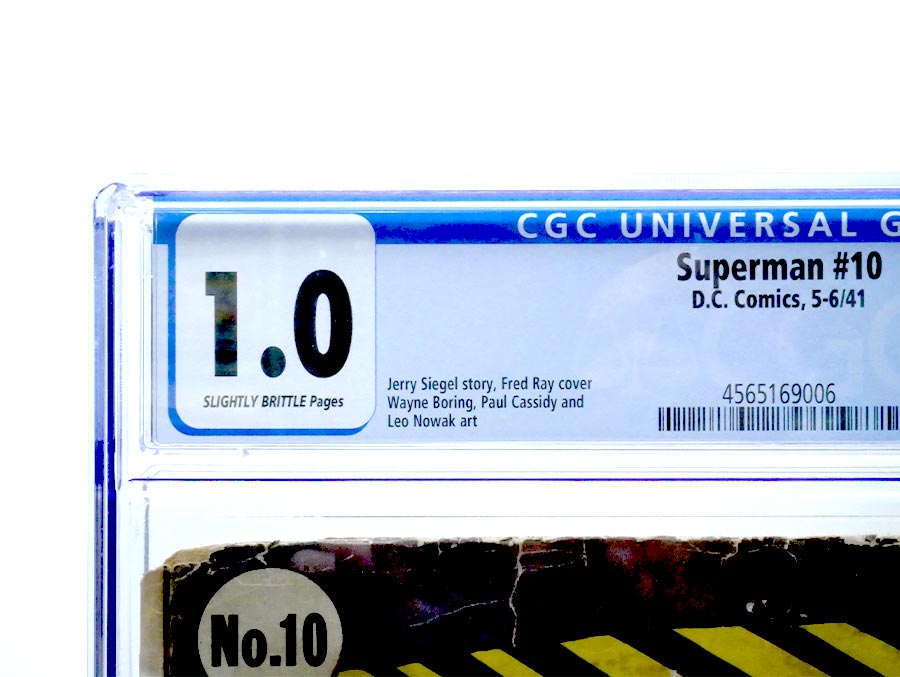 Superman #10 Cover B CGC 1.0