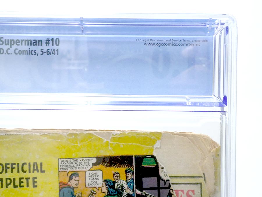Superman #10 Cover B CGC 1.0