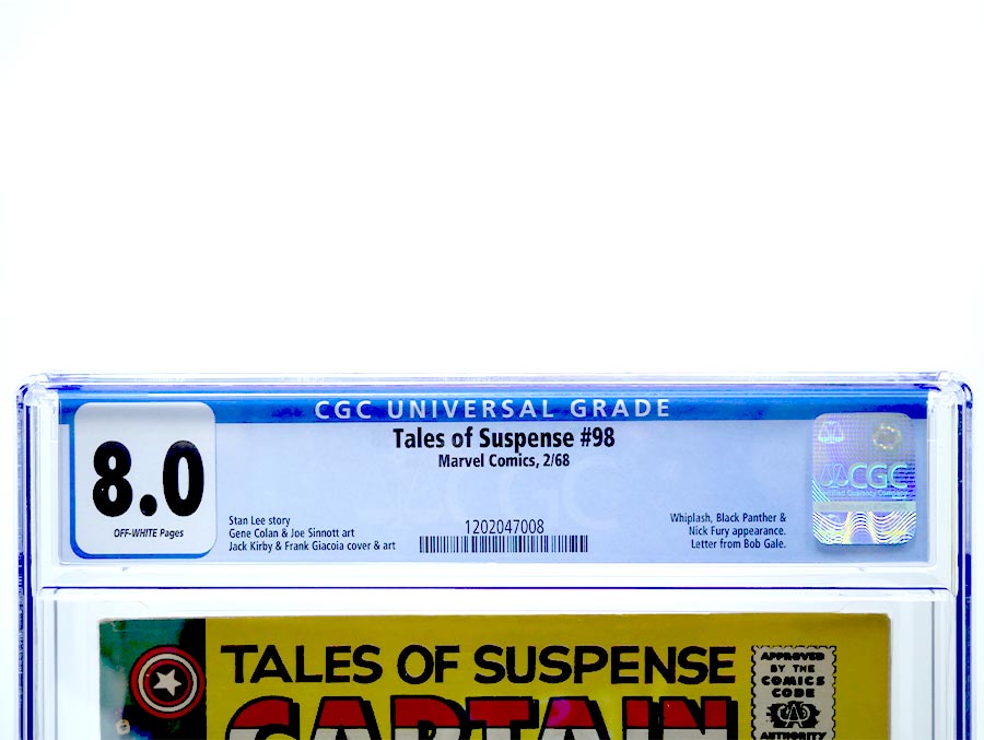 Tales Of Suspense #98 Cover B CGC 8.0