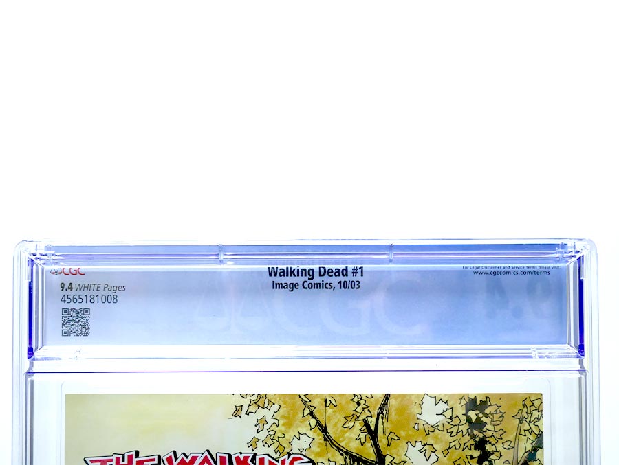 Walking Dead #1 Cover Z-Z-M 1st Ptg CGC 9.4