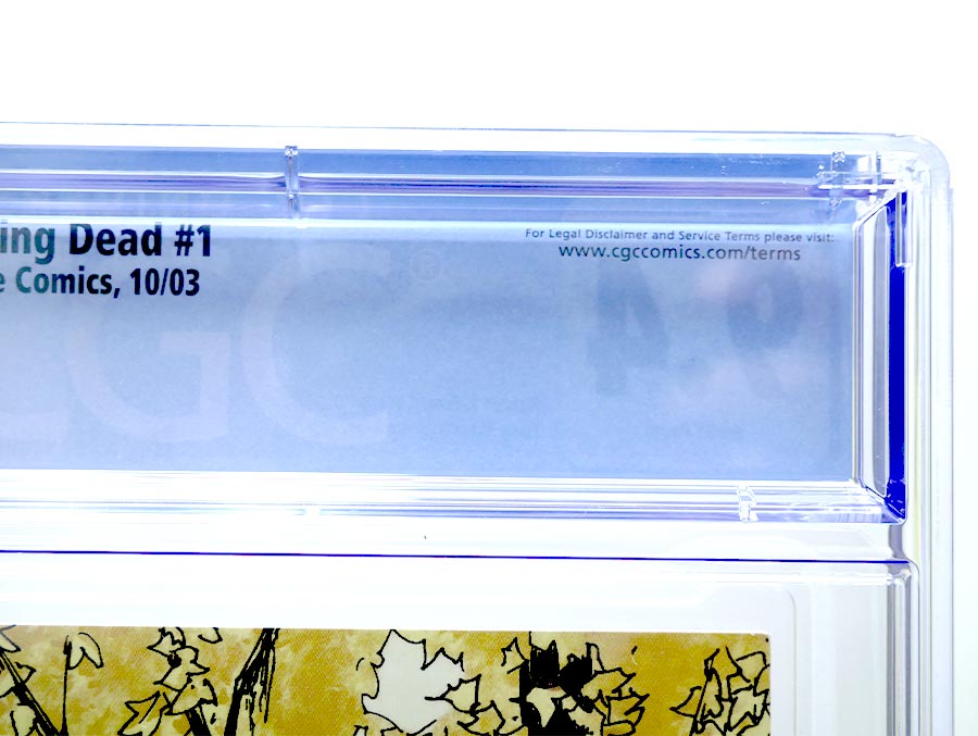 Walking Dead #1 Cover Z-Z-M 1st Ptg CGC 9.4