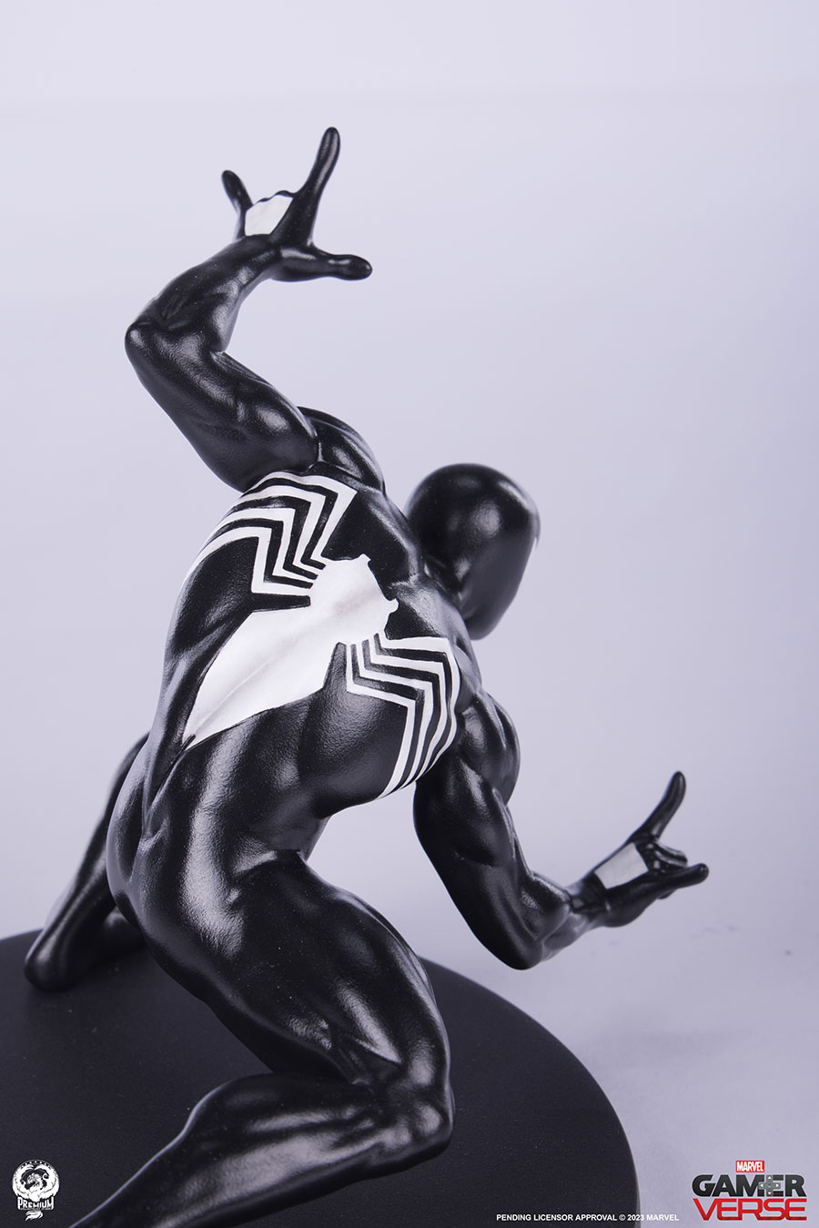 Marvel Gamerverse Spider-Man 1/10 Scale Figurine Black Suit Edition