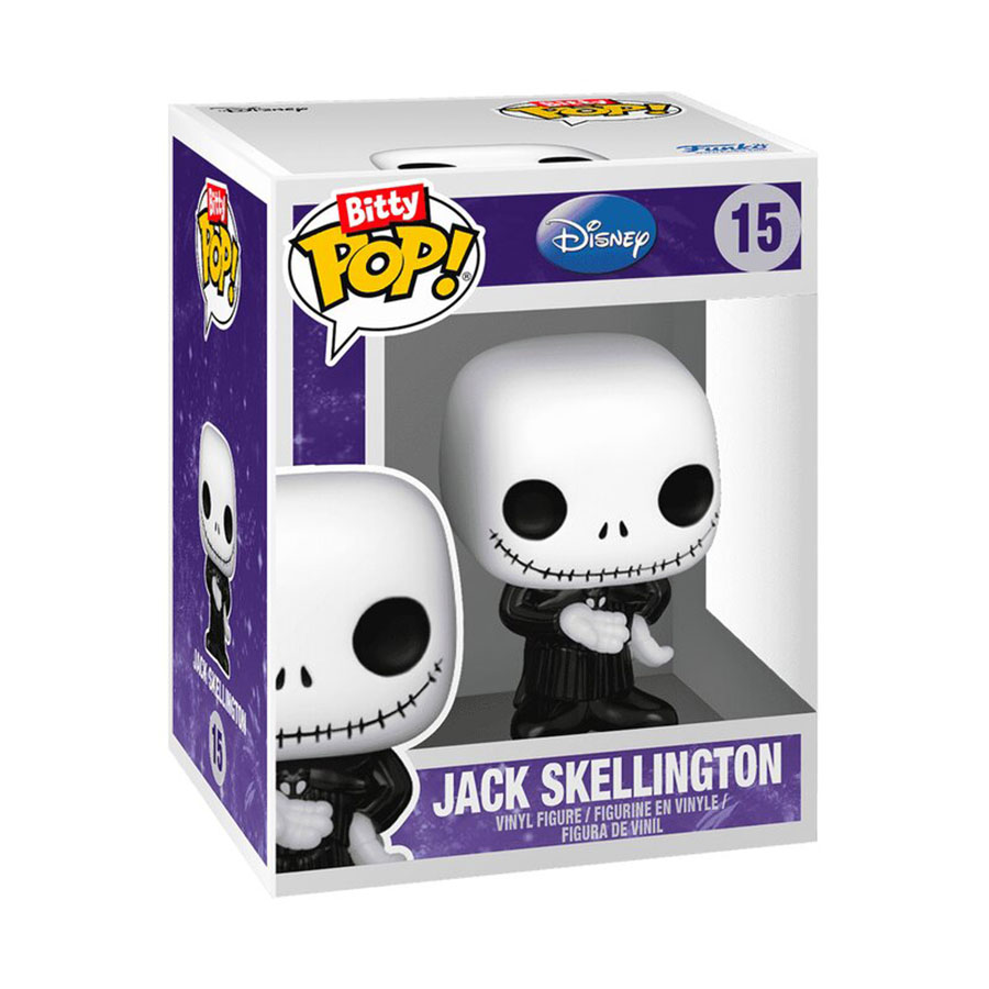 Bitty POP The Nightmare Before Christmas 2-Pack Jack & Sally Vinyl Figure