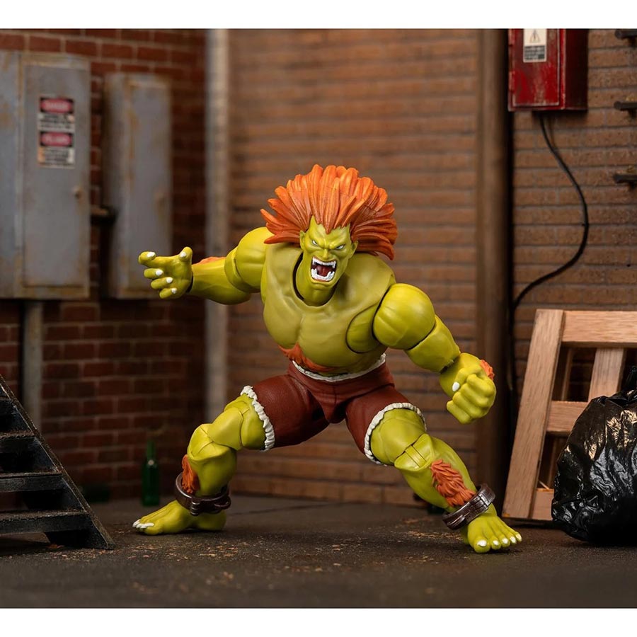 Street Fighter II Blanka 6-Inch Deluxe Action Figure