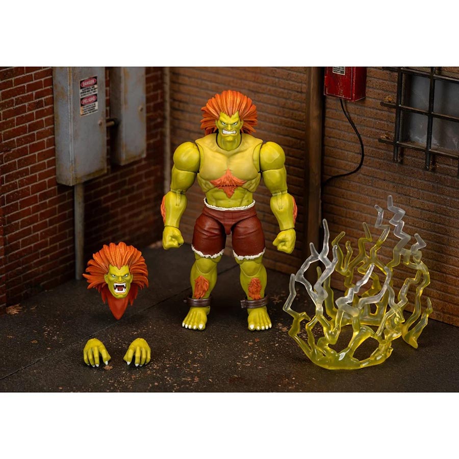 Street Fighter II Blanka 6-Inch Deluxe Action Figure