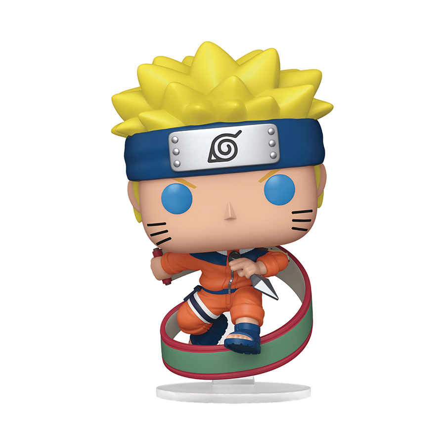 POP Animation Naruto Naruto Uzumaki With Scroll Vinyl Figure