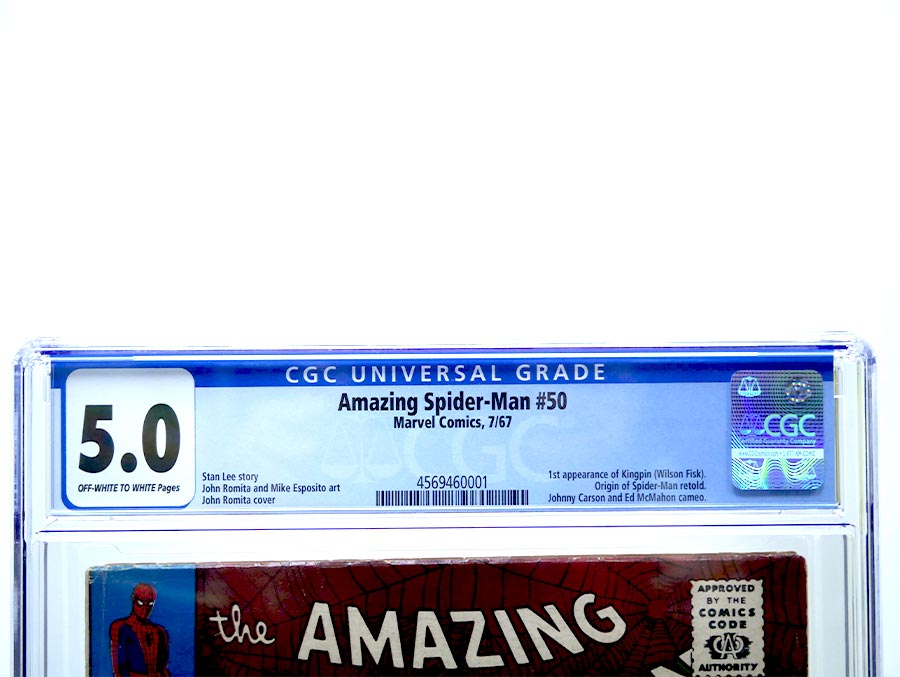 Amazing Spider-Man #50 Cover E CGC 5.0