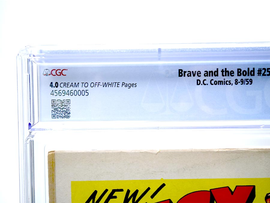 Brave And The Bold #25 Cover B CGC 4.0