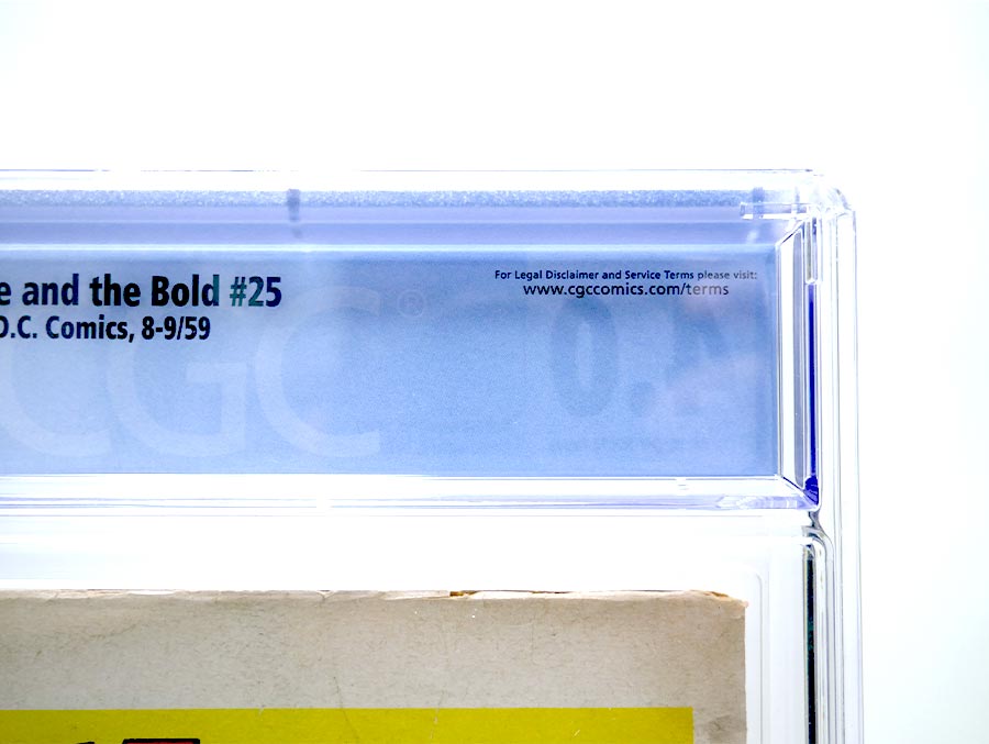 Brave And The Bold #25 Cover B CGC 4.0